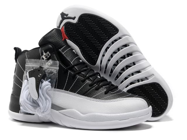 2013 Air Jordan 12 Playoff Black White